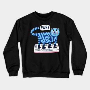 Keyboard cat Crewneck Sweatshirt